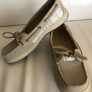 Croft & Barrow Plaid boat shoes